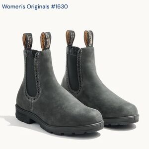 Blundstone Women's Originals #1630 Rustic Black